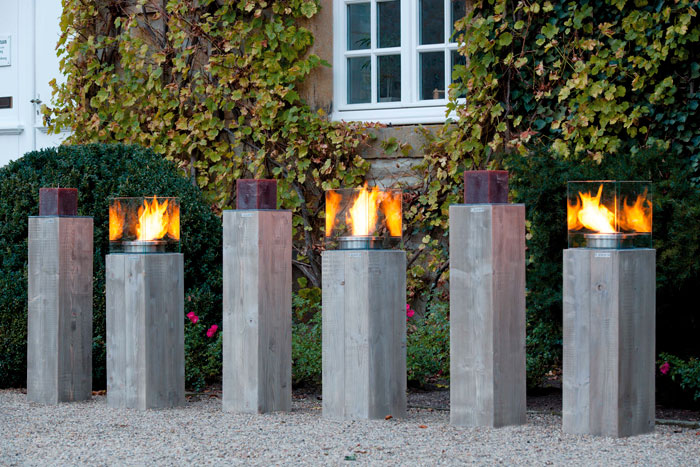 Dekosäulen & Säulenfeuer