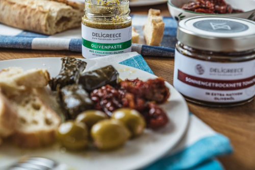 Chalkidiki-Oliven-Paste grün