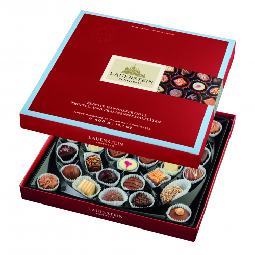 Trüffel- und Pralinenspezialitäten ohne Alkohol