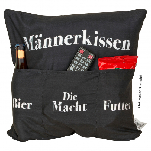 Sofahelden -  Männerkissen