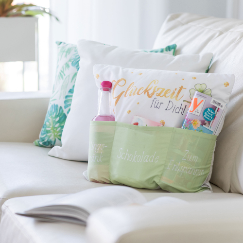 Geschenkekissen - Glückszeit