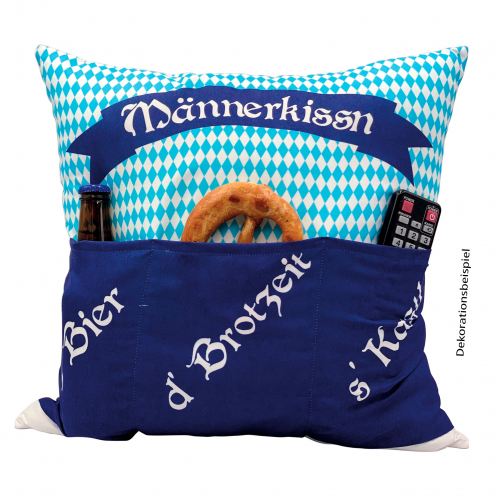Geschenkekissen -  Bayern-Männerkissen