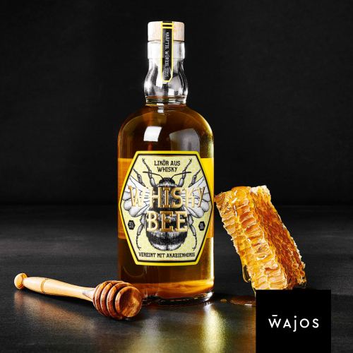 WHISKY BEE  Likör aus Whisky vereint mit Akazienhonig
