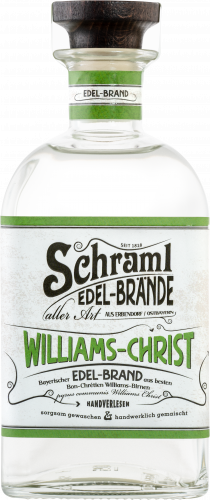 Schraml Williams-Christ-Edel-Brand - Aus besten Bon-Chrétien Williams-Birnen.