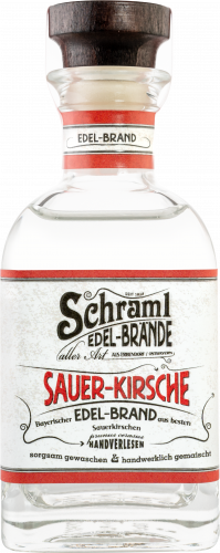Schraml Sauer-Kirsche  Edel-Brand -  Aus besten heimischen Sauerkirschen.