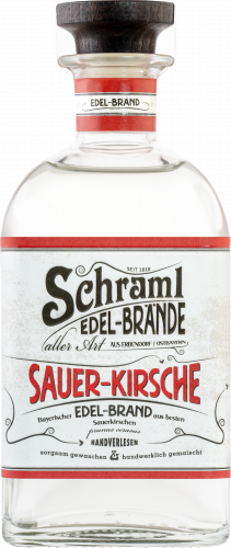 Schraml Sauer-Kirsche  Edel-Brand -  Aus besten heimischen Sauerkirschen.